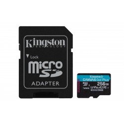 Kingston Technology Canvas Go Plus 256 GB SD UHS I Classe 10 SDCG3256GB