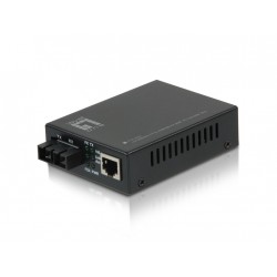 LevelOne FVT 2001 convertitore multimediale di rete 100 Mbits 1310 nm Modalit multipla Nero