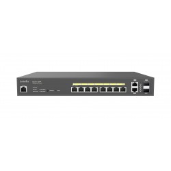 EnGenius ECS1112FP switch di rete Gestito L2 Gigabit Ethernet 101001000 Supporto Power over Ethernet PoE Nero