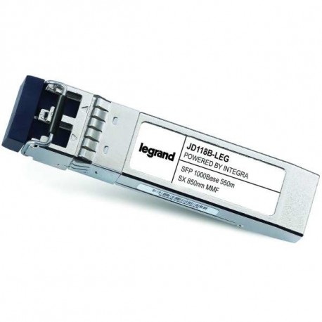 Legrand Modulo ricetrasmettitore SFP MMF 1000BASE SX MINI GBIC compatibile HP JD118B JD118B LEG