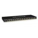 Netgear GS316P Non gestito Gigabit Ethernet 101001000 Supporto Power over Ethernet PoE Nero GS316P-100EUS