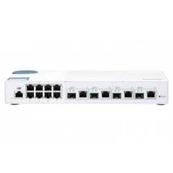 QNAP QSW M408 4C switch di rete Gestito L2 Gigabit Ethernet 101001000 Bianco