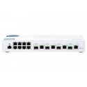 QNAP QSW-M408-4C switch di rete Gestito L2 Gigabit Ethernet 101001000 Bianco