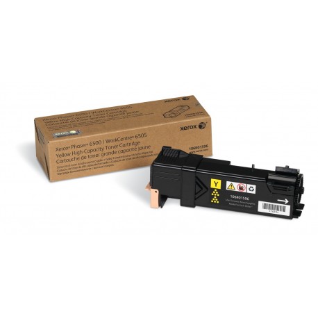 Xerox Cartuccia toner Giallo da 2.500 pagine per Phaser 6500 WorkCentre 6505 106R01596