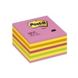 Post It 2028 NB Quadrato Multicolore 450fogli pouch autoadesiva 82424