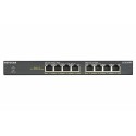 Netgear GS308PP Non gestito Gigabit Ethernet 101001000 Supporto Power over Ethernet PoE Nero GS308PP-100EUS