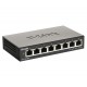 D Link DGS 1100 08V2 switch di rete Gestito Gigabit Ethernet 101001000 Nero