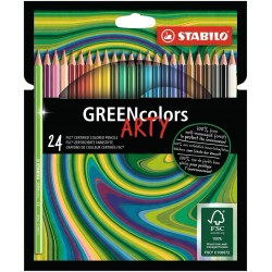 Stabilo AST24 GREENCOLORS ARTY