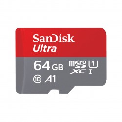Sandisk Ultra 64 GB MicroSDXC Classe 10 SDSQUA4 064G GN6MA