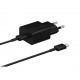 Samsung CHARGER 15W TYPEC BLACK CON CAVO