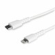 StarTech.com Cavo durevole da USB C a Lightning da 2m bianco Cavo di alimentazionesincronizzazione in Fibra aramidica ...