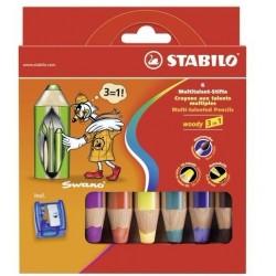 Stabilo woody 3 in 1 Multi 6 pz 8806 2