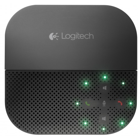 Logitech Mobile Speakerphone P710e vivavoce Telefono cellulare USBBluetooth Nero 980 000742