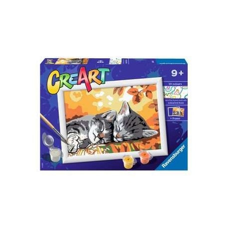 Ravensburger CREART SERIE E GATTINI IN AUTUNNO