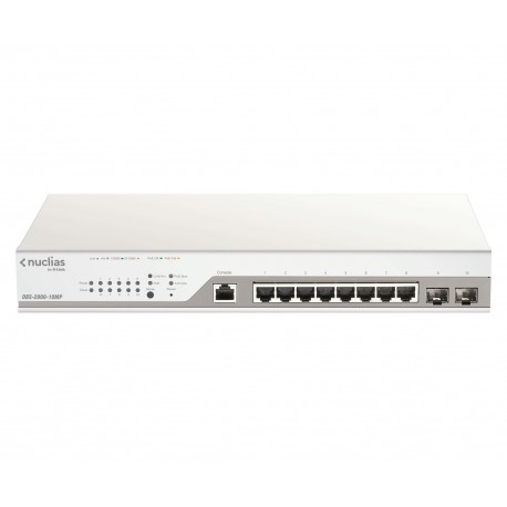 D Link 10 PORT GIGABIT POE NUCLIAS