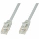 Techly Cavo di rete Patch in CCA Cat.5E Grigio UTP 0,5m ICOC CCA5U 050T