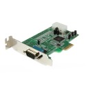 StarTech.com Scheda Seriale PCI Express con 1 Porta - Controller PCIe RS232 - 16550 UART - Scheda Seriale di Espansione DB9 ...