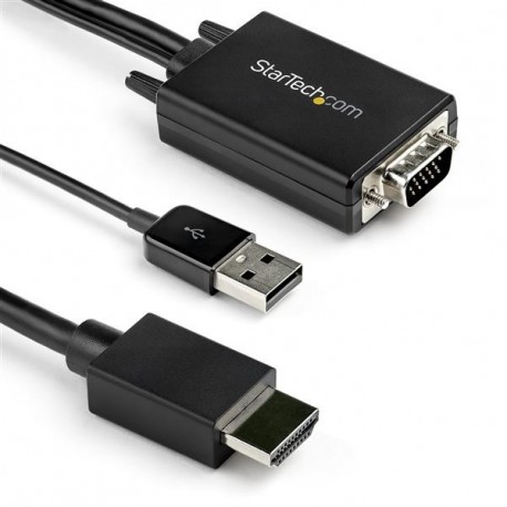 StarTech.com CAVO ADATTATORE VGA A HDMI 2M