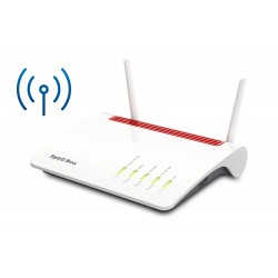 AVM FRITZ Box Box 6890 LTE router wireless Gigabit Ethernet Dual band 2.4 GHz5 GHz 4G Rosso, Bianco 20002818