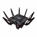 ASUS Rapture GT-AX11000 router wireless Gigabit Ethernet Banda tripla 2.4 GHz5 GHz5 GHz Nero 90IG04H0-MO3G00