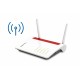 AVM FRITZ Box 6850 LTE router wireless Gigabit Ethernet Dual band 2.4 GHz5 GHz 4G Rosso, Bianco 20002926