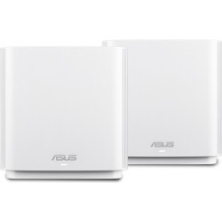 ASUS ZenWiFi AC CT8 router wireless Gigabit Ethernet Banda tripla 2.4 GHz5 GHz5 GHz 4G Bianco 90IG04T0 MO3R40