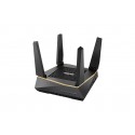 ASUS AiMesh AX6100 router wireless Gigabit Ethernet Banda tripla 2.4 GHz5 GHz5 GHz 4G Nero 90IG04P0-MO3010