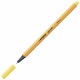 Stabilo point 88 penna tecnica Giallo 1 pz 8844