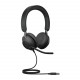 Jabra Evolve2 40, UC Stereo Auricolare Cablato A Padiglione Ufficio USB tipo A Nero 24089 989 999