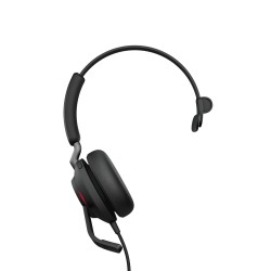 Jabra Evolve2 40, MS Mono Auricolare Cablato A Padiglione Ufficio USB tipo A Nero 24089 899 999