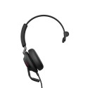 Jabra Evolve2 40, MS Mono Auricolare Cablato A Padiglione Ufficio USB tipo A Bluetooth Nero 24089-899-999