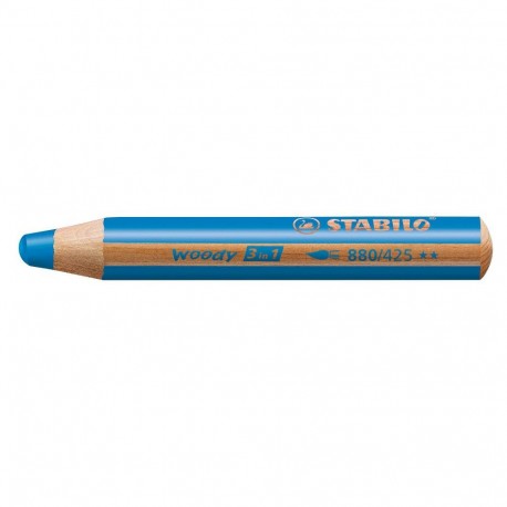 Stabilo woody 3 in 1 Blu 1 pz 880425