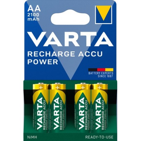 Varta Rech.Accu Power AA 2100mah Blister 4 56706101404