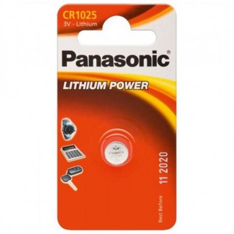 Panasonic Lithium Power Single use battery CR1025 Litio 3 V C301025