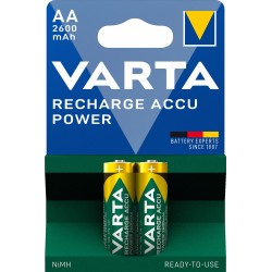Varta Rech.Accu Power AA 2600mAh Blister 2 5716101402