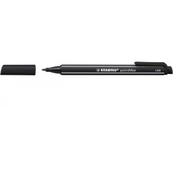 Stabilo pointMax penna tecnica Medio Nero 1 pz 48846