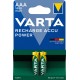 Varta Rech. Accu Power AAA 1000mAh BLI 2 05703 301 402