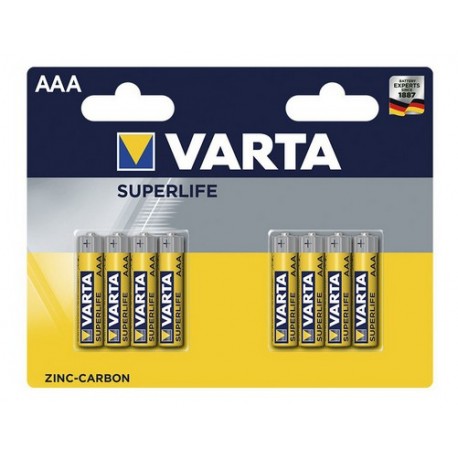 Varta SUPERLIFE AAA Batteria monouso Mini Stilo AAA Zinco Carbonio 2003101418