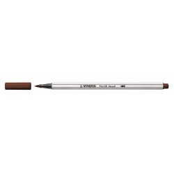 Stabilo Pen 68 brush marcatore Medio Marrone 1 pz 56845