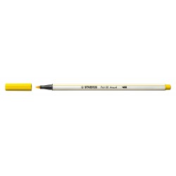 Stabilo Pen 68 brush marcatore Medio Giallo 1 pz 56844