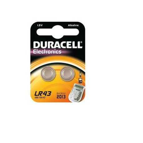 Duracell LR43 Single use battery SR43 Alcalino 1,5 V 75072552