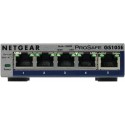 Netgear GS105E-200PES switch di rete Gestito L2L3 Gigabit Ethernet 101001000 Grigio