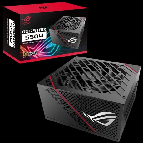 ASUS ROG STRIX 550G alimentatore per computer 550 W 20 4 pin ATX ATX Nero 90YE00A2 B0NA00