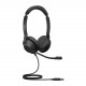 Jabra Evolve2 30, UC Stereo Auricolare Cablato A Padiglione Ufficio USB tipo A Nero 23089 989 979