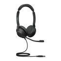 Jabra Evolve2 30, UC Stereo Auricolare Cablato A Padiglione Ufficio USB tipo A Nero 23089-989-979