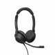 Jabra Evolve2 30, UC Stereo Auricolare Cablato A Padiglione Ufficio USB tipo A Nero 23089 989 979