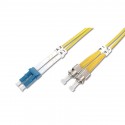 WP Europe C-FP0-9LCST-020 cavo a fibre ottiche 2 m LC ST OS2 Giallo