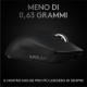 Logitech PRO X SUPERLIGHT Mouse Gaming Wireless, Leggero 63 g, Sensore HERO 25K, 25.600 DPI, 5 Tasti Programmabili, Lunga ...