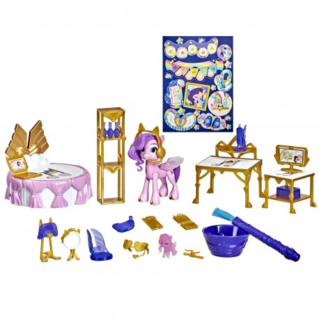 Hasbro Una Nuova Genarazione Ruby Rivelazione Reale, pony rosa da 7,5 cm, con accessori rivelati dallacqua, per bambini ...