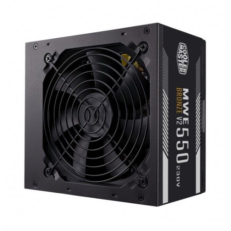 Cooler Master MWE 550 Bronze 230V V2 alimentatore per computer 550 W 24 pin ATX ATX Nero MPE 5501 ACABW BEU